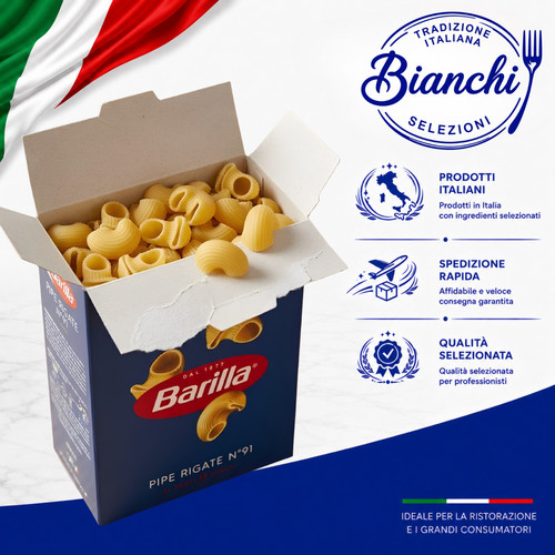 Pasta barilla pipe rigate 91 - barilla,