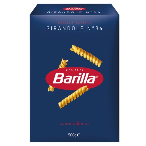 Barilla girandole pasta - girandole, n.34
