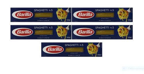 Barilla spaghetti pasta - n.5,,