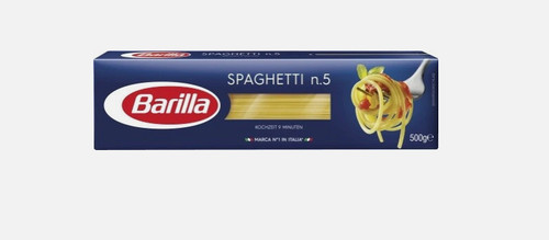 24x spaghetti barilla - barilla, 500g