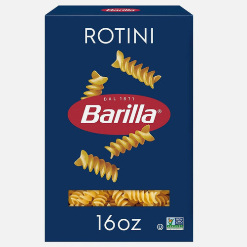 Barilla rotini pasta non - barilla,
