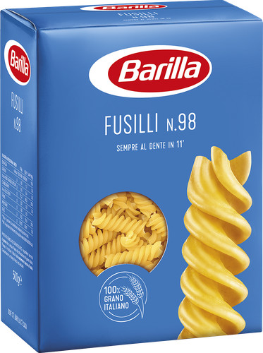 Pasta barilla fusilli 98 - barilla, n