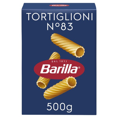 Barilla pasta tortiglioni - pasta,