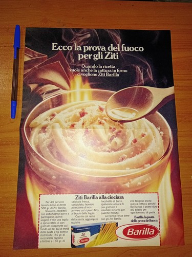 Pubblicità pasta ziti - pasta,