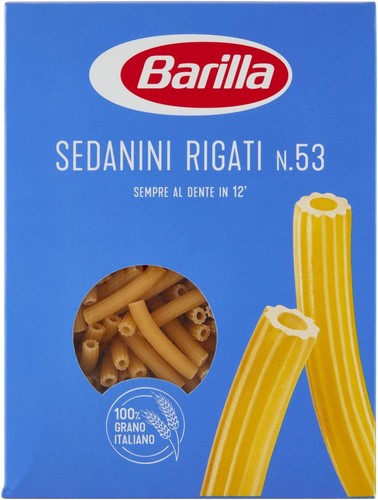 Barilla sedanini rigati 53 - sedanini,